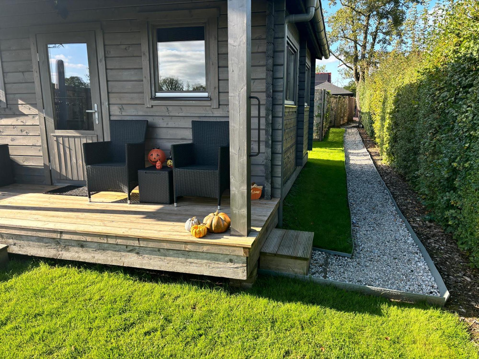 Chalet In Het Groen Met Airco Drachtstercompagnie Eksteriør bilde