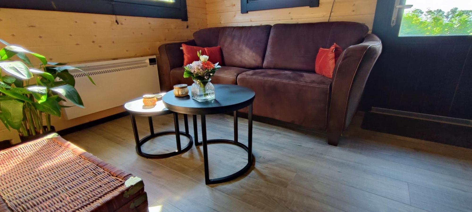Chalet In Het Groen Met Airco Drachtstercompagnie Eksteriør bilde